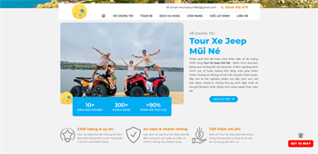 Tính Thành chính thức khai trương website thuê xe jeep Mũi Né